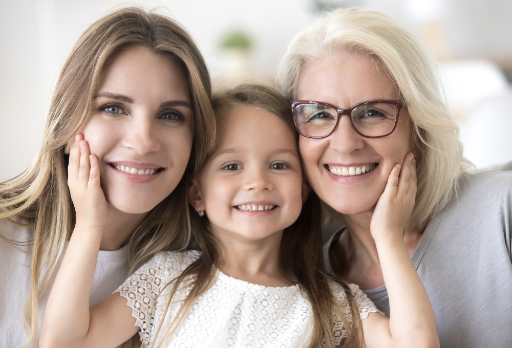 Kid with Mother & Grand Mother | emergency dentist sydney