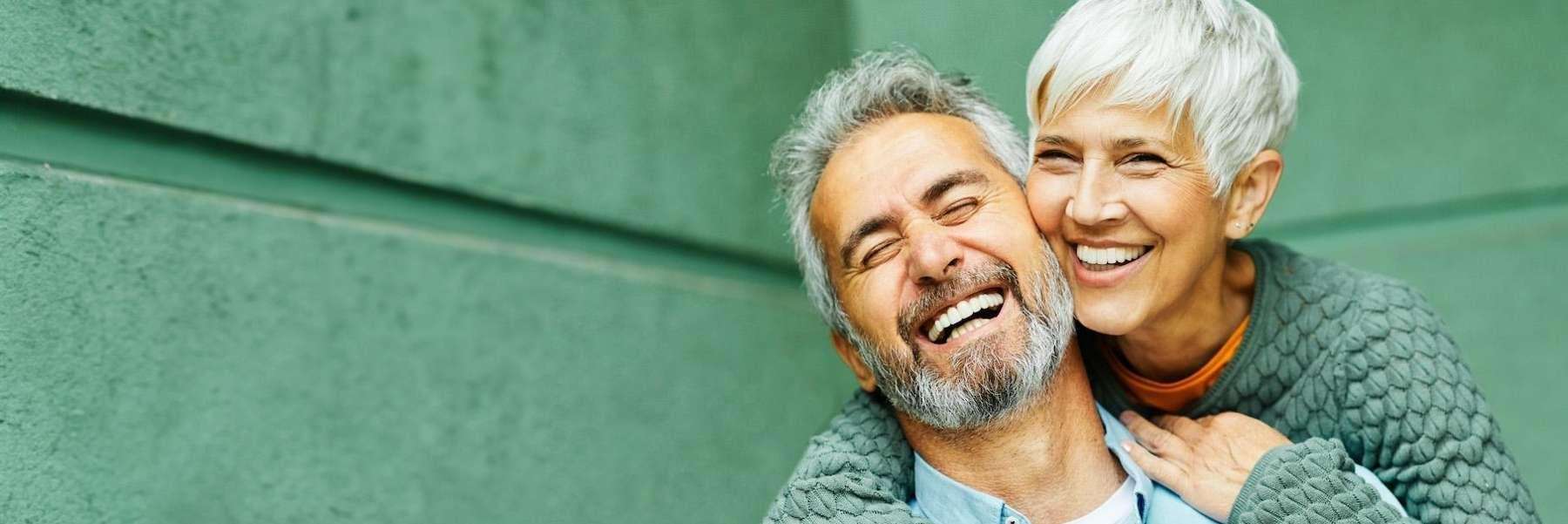 An elderly couple after a Reliable 24/7 Emergency Dentistry in Neutral Bay NSW